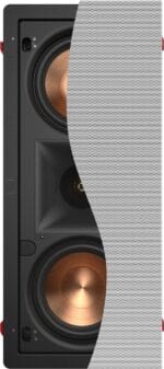 Découvrez la Klipsch PRO-250-RPW-LCR, enceinte encastrable 2 voies pour home cinéma. Son puissant, design discret et installation facile