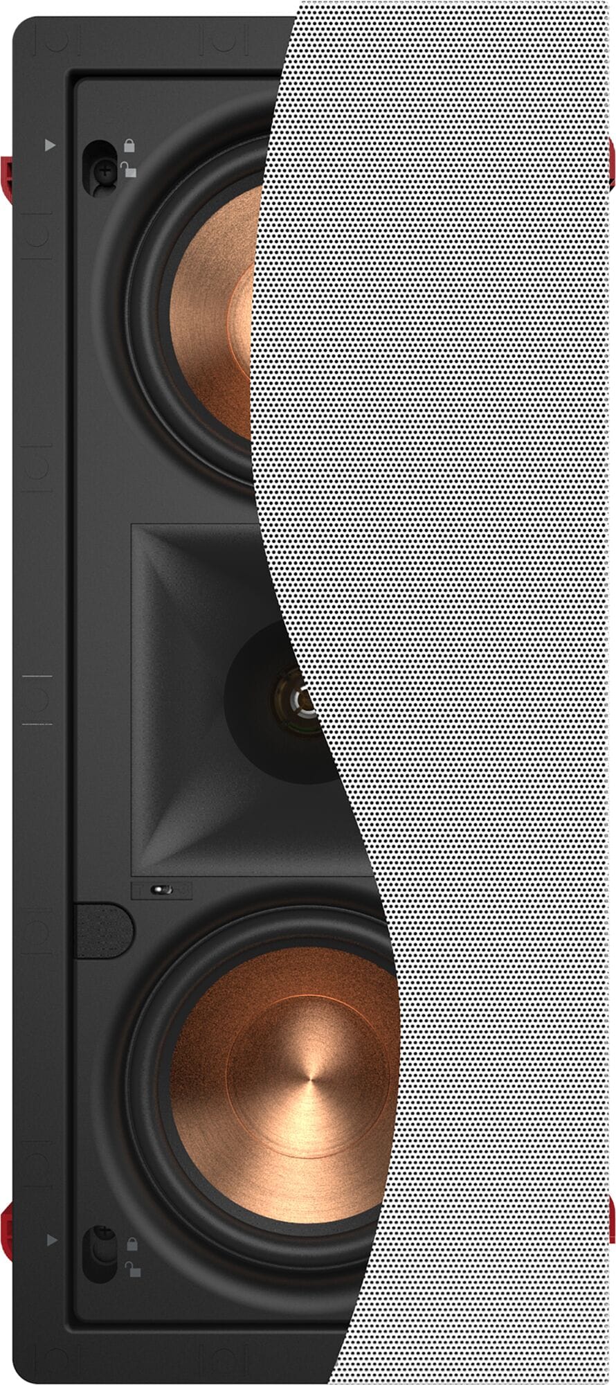 Découvrez la Klipsch PRO-250-RPW-LCR, enceinte encastrable 2 voies pour home cinéma. Son puissant, design discret et installation facile Découvrez la Klipsch PRO-250-RPW-LCR, enceinte encastrable 2 voies pour home cinéma. Son puissant, design discret et installation facile