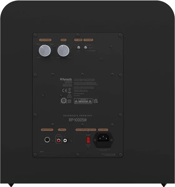 Caisson de basse Klipsch RP-1000SW Black (Unité) Caisson de basse Klipsch RP-1000SW Black (Unité)