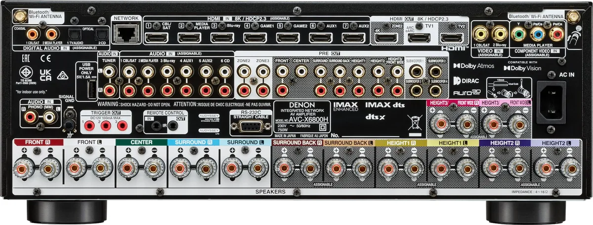 Amplificateur Denon X6800H Amplificateur Denon X6800H