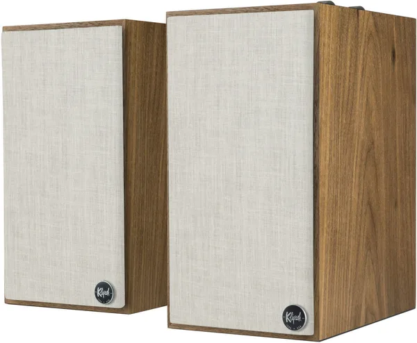 Enceinte amplifiée Klipsch The Fives Noyer : Bluetooth, HDMI ARC, DAC 24 bits. Son puissant 160 W et design vintage. Commandez sur homesolutions-maroc.com.