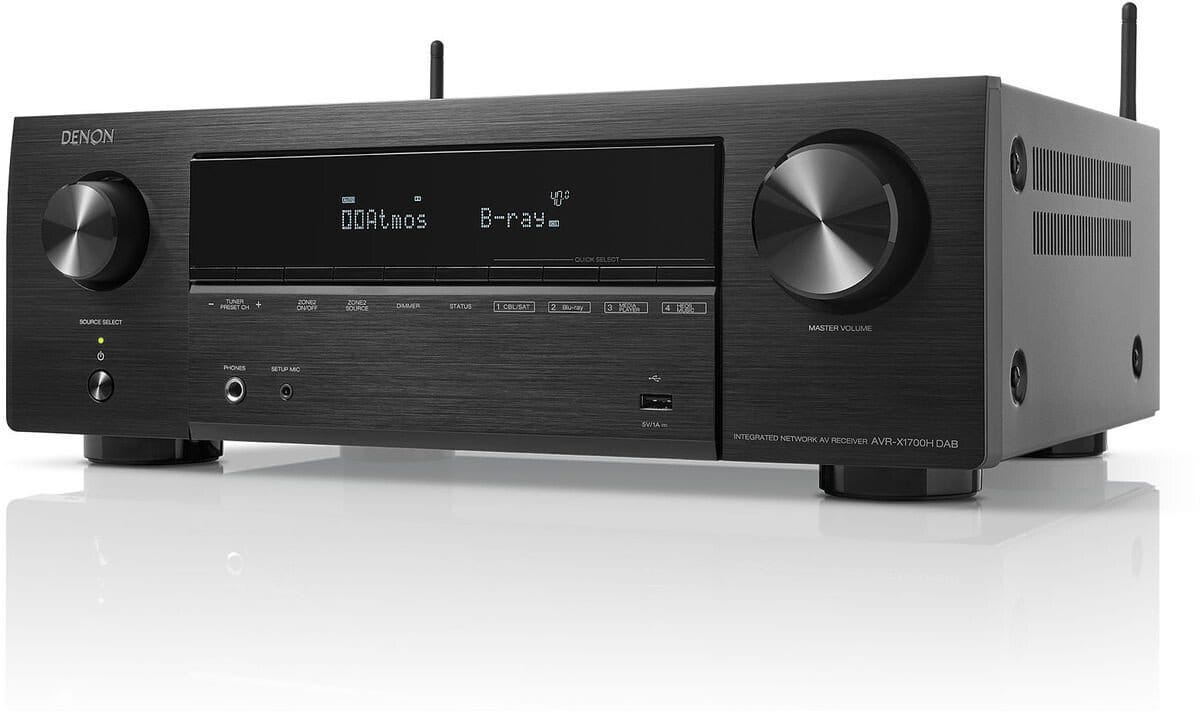 Amplificateur HC DENON AVR X1700HDAB Black Amplificateur Denon AVR-X1700H Home Cinema 8K au Maroc