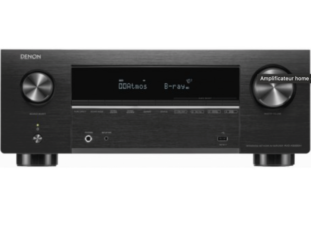 Amplificateur HC DENON AVC X3800H Black