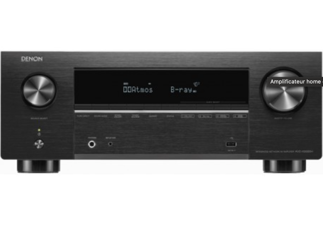Amplificateur HC DENON AVC X3800H Black Amplificateur HC DENON AVC X3800H Black