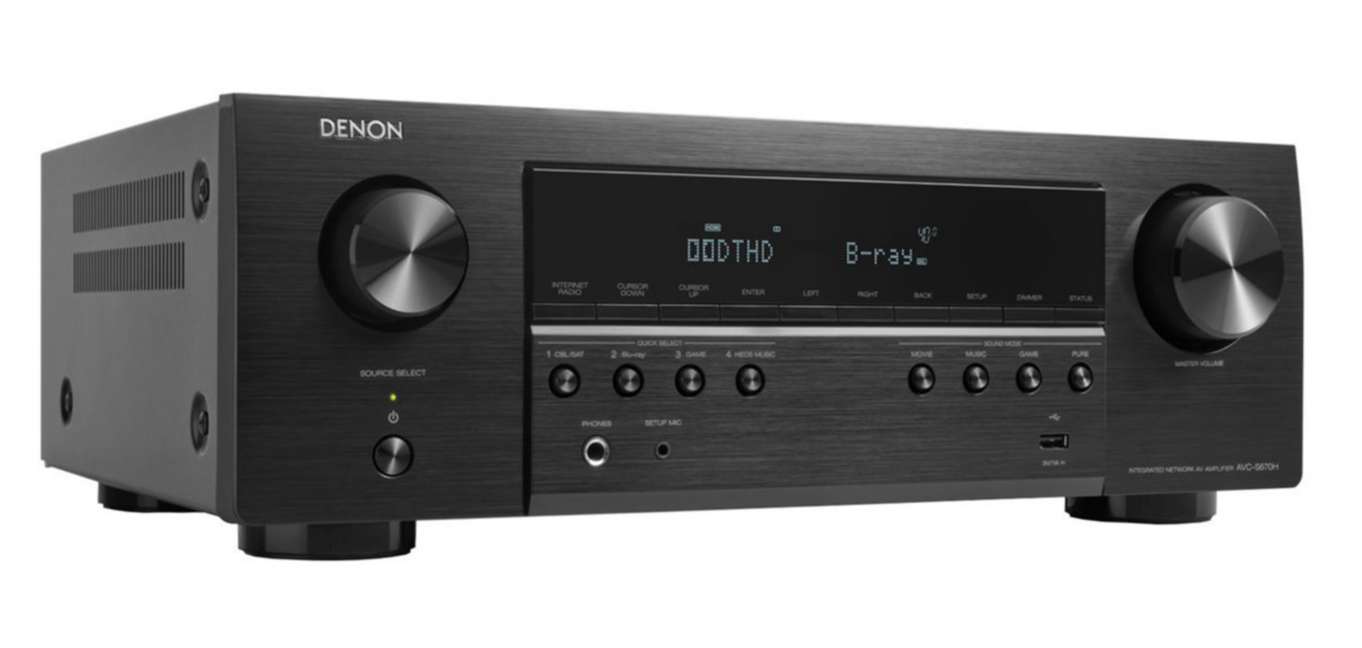 Denon AVC-S670H - Amplificateur Home-cinéma 5.2 Denon AVC-S670H - Amplificateur Home-cinéma 5.2