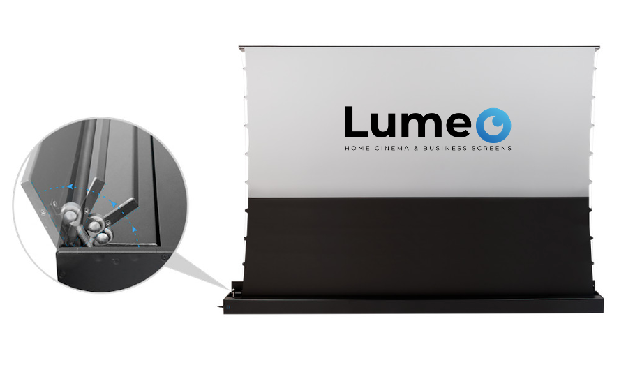 4788180667 Lumeo Cinema Lift : Ecran de projection Motorisé de Sol 4K 120" 16/9 – Image 1